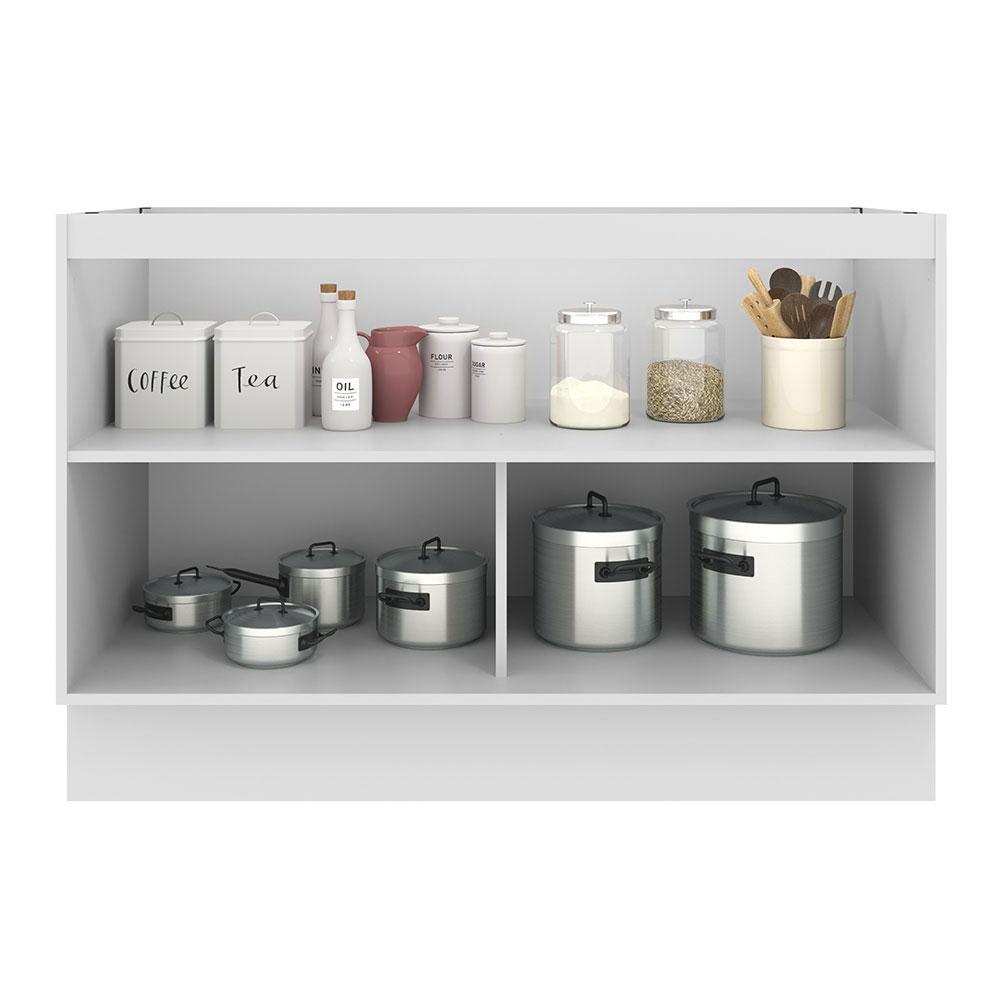 Foto 6 | Mueble de Cocina Madesa Ágata 120 cm Blanco