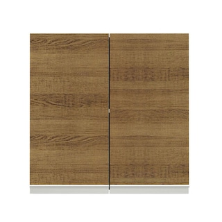 Foto 6 | Alacena Superior Madesa G25700GL Blanco y Marrón 2 Puertas 70 cm