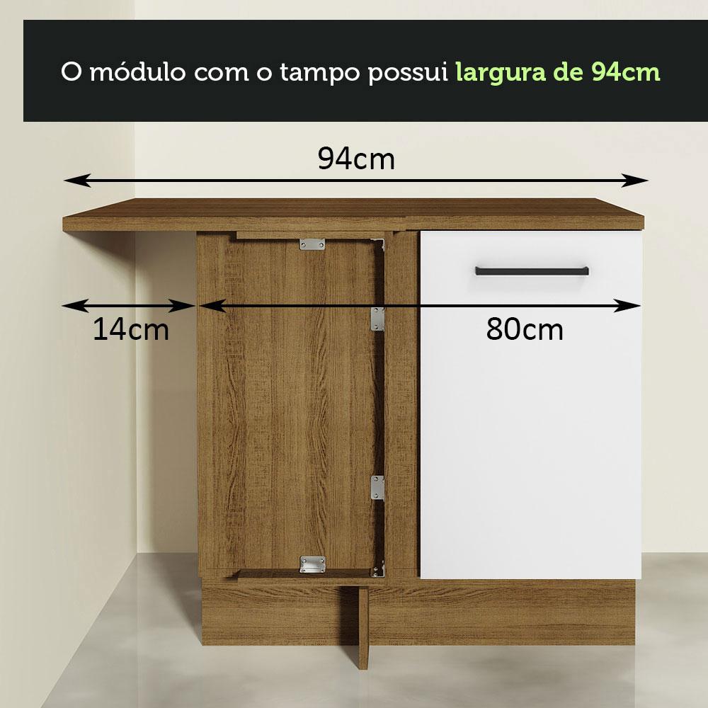 Foto 7 pulgar | Mueble para Cocina Madesa Marrón