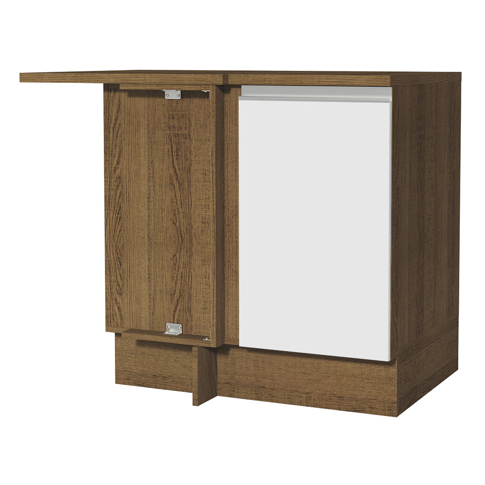 Mueble Esquinero Madesa Café para Cocina