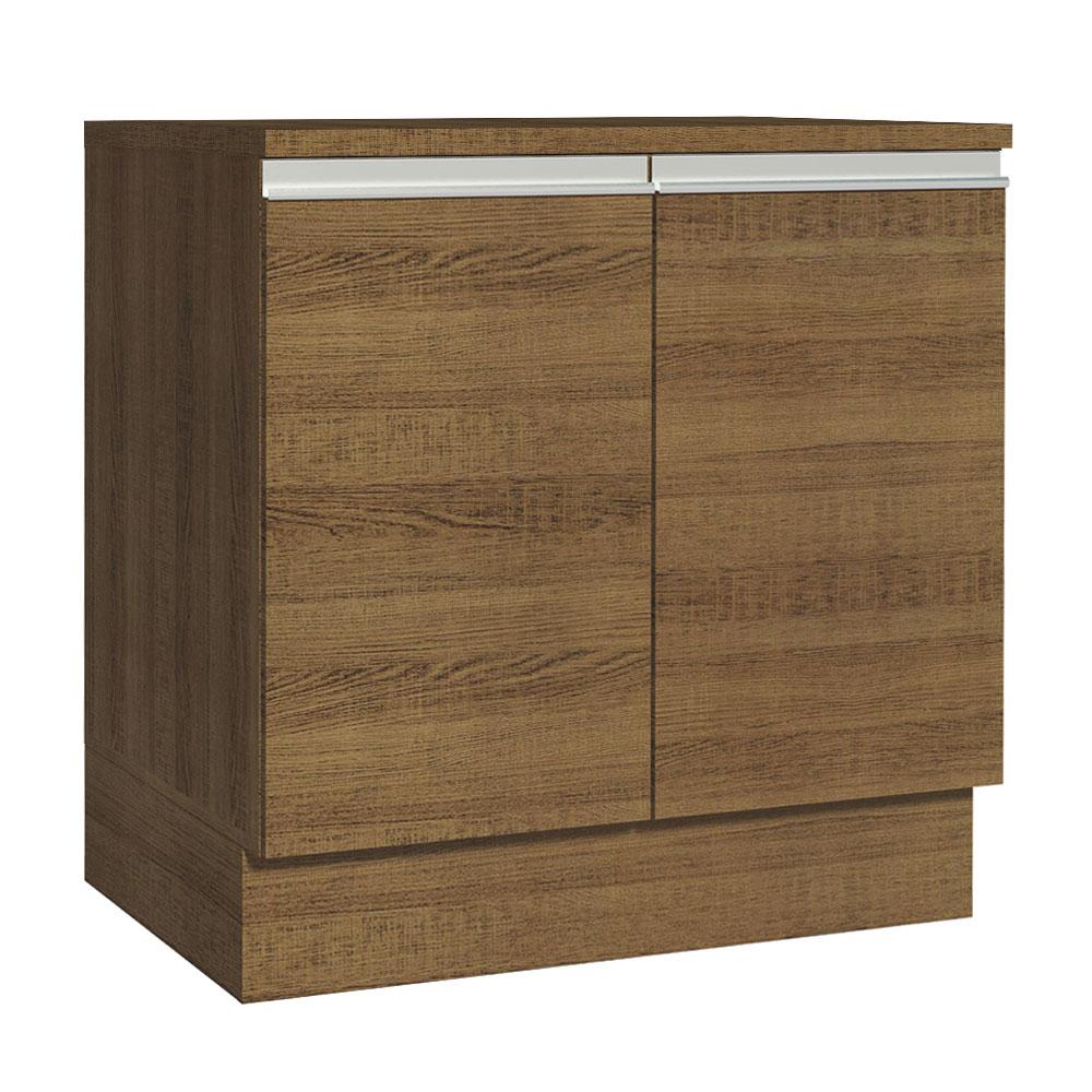 Foto 2 pulgar | Mueble de Cocina Madesa Glamy 80 cm 2 Puertas Marrón