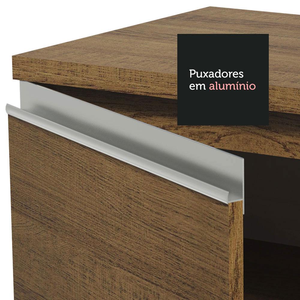 Foto 8 pulgar | Mueble de Cocina Madesa Glamy 80 cm 2 Puertas Marrón