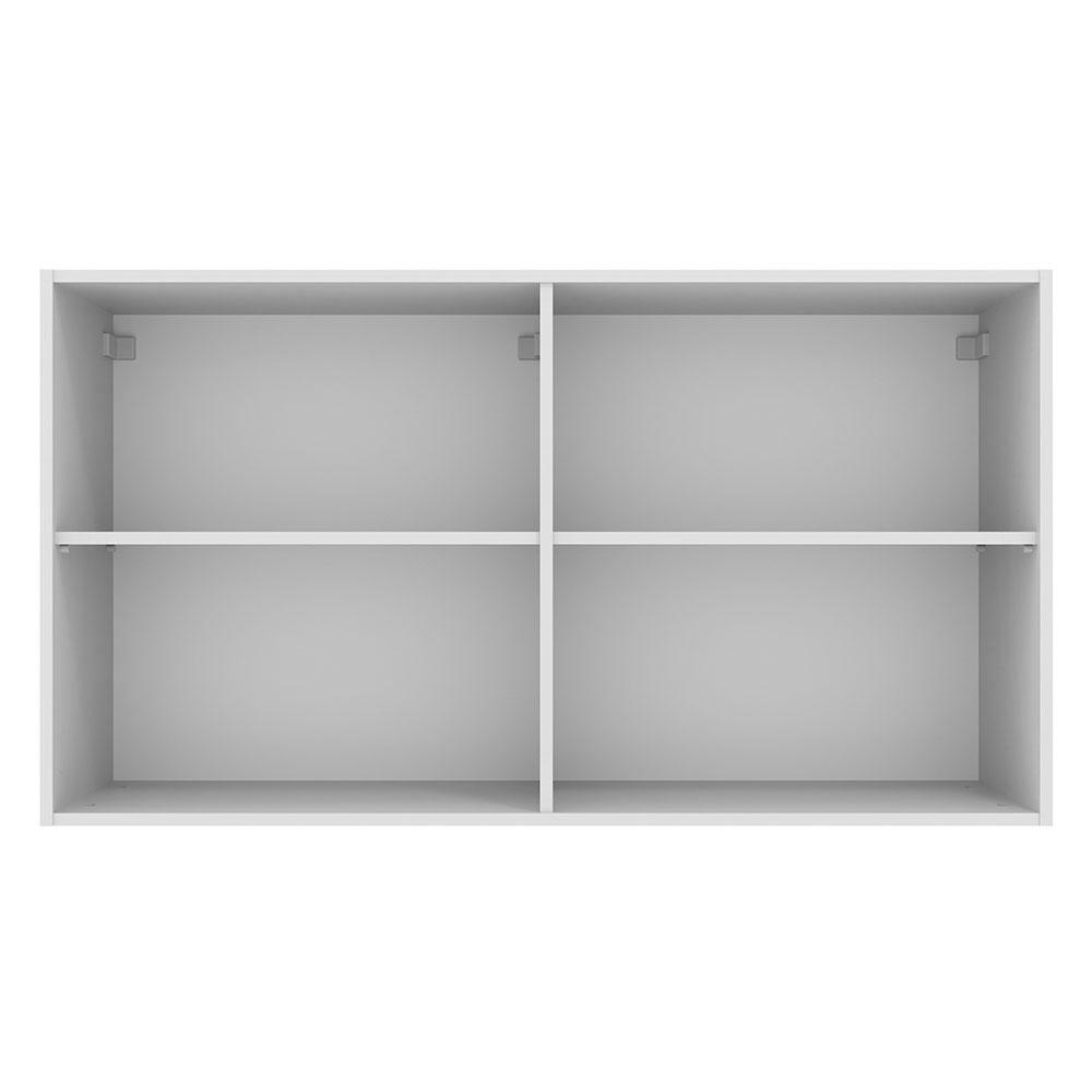 Foto 7 pulgar | Alacena Madesa Ágata Blanco - Crema 120 cm 2 Puertas