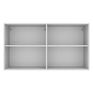 Foto 6 | Alacena Madesa Ágata Blanco - Crema 120 cm 2 Puertas
