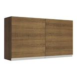 Alacena Madesa Glamy 120 Cm 2 Puertas Marron