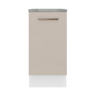 Foto 6 | Mueble de Cocina 40 cm 1 Puerta Agata Madesa Blanco y Crema