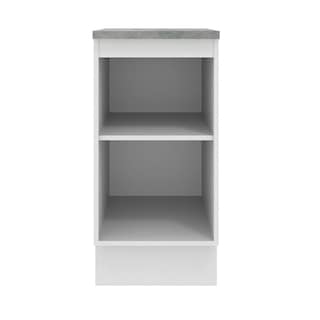 Foto 7 | Mueble de Cocina 40 cm 1 Puerta Agata Madesa Blanco y Crema