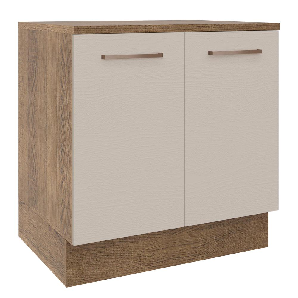 Gabinete Inferior Agata Madesa Marrón 84 cm