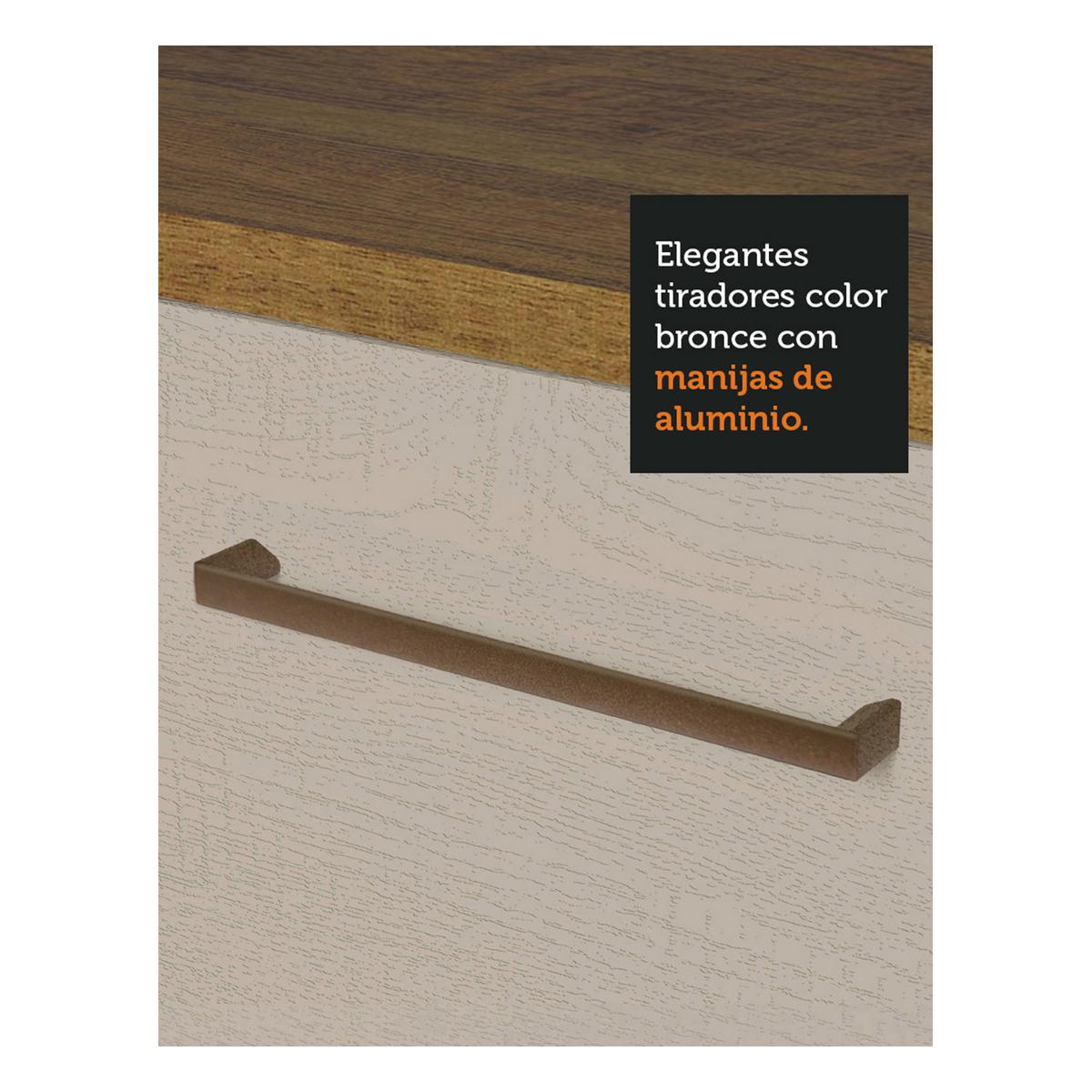 Foto 8 pulgar | Gabinete Inferior Agata Madesa Marrón 84 cm