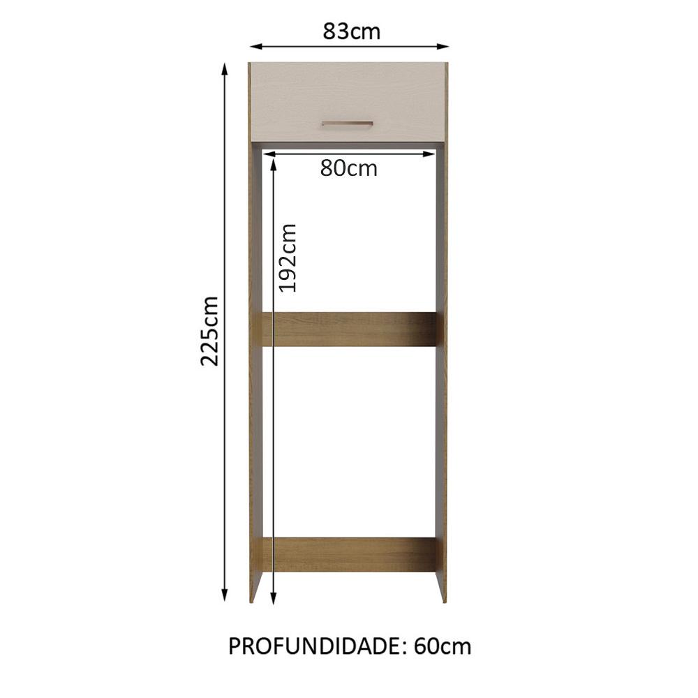 Foto 3 pulgar | Mueble para Cocina Madesa Agata Beige