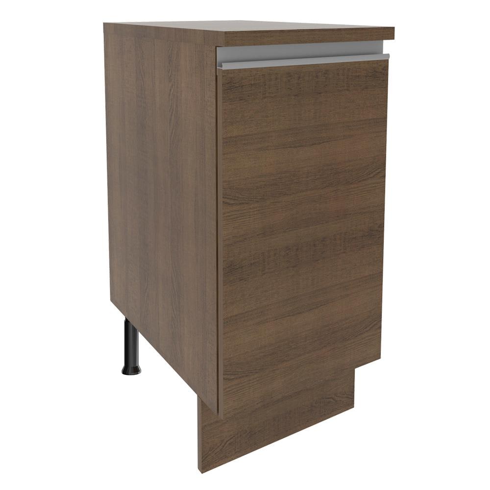 Mueble de Cocina Madesa Glamy 35 cm 1 Puerta Marrón $2,899