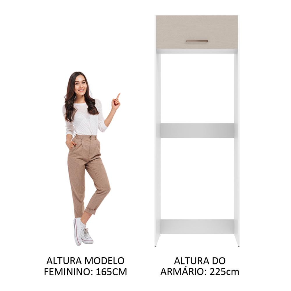 Foto 7 pulgar | Mueble para Cocina Madesa Agata Blanca