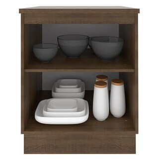 Foto 3 | Mueble de Cocina Madesa Glamy 60 cm 1 Puerta Blanco