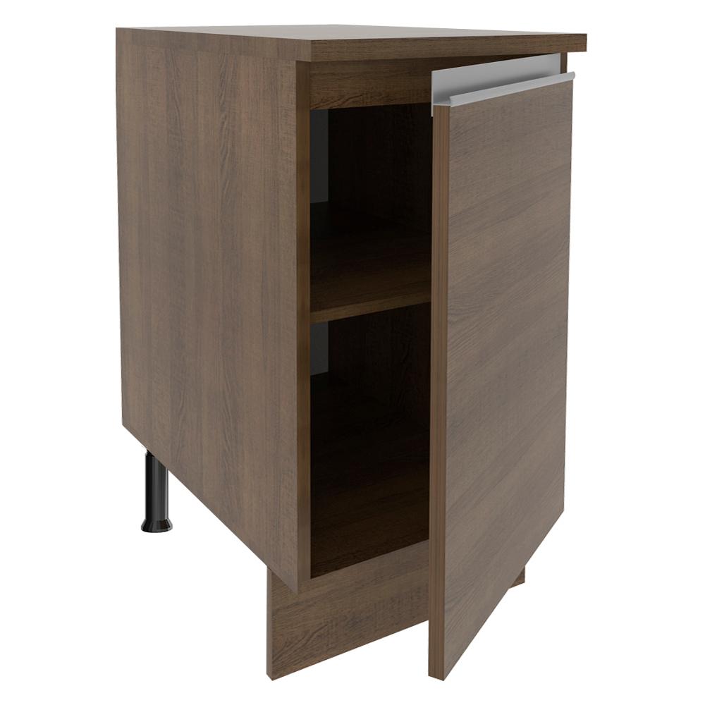 Foto 5 pulgar | Mueble de Cocina Madesa Glamy 40 cm 1 Puerta Marrón