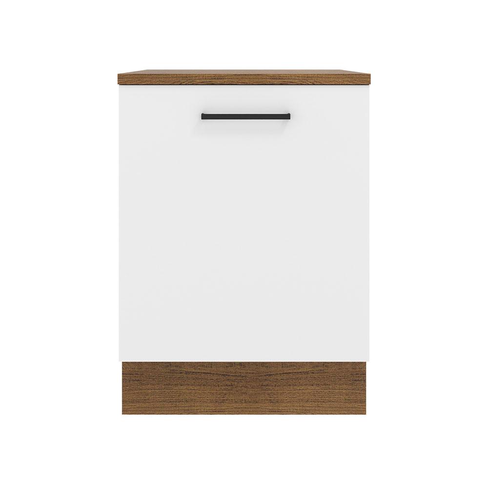 Foto 7 pulgar | Mueble de Cocina Madesa Agata 60 cm 1 Puerta Marrón