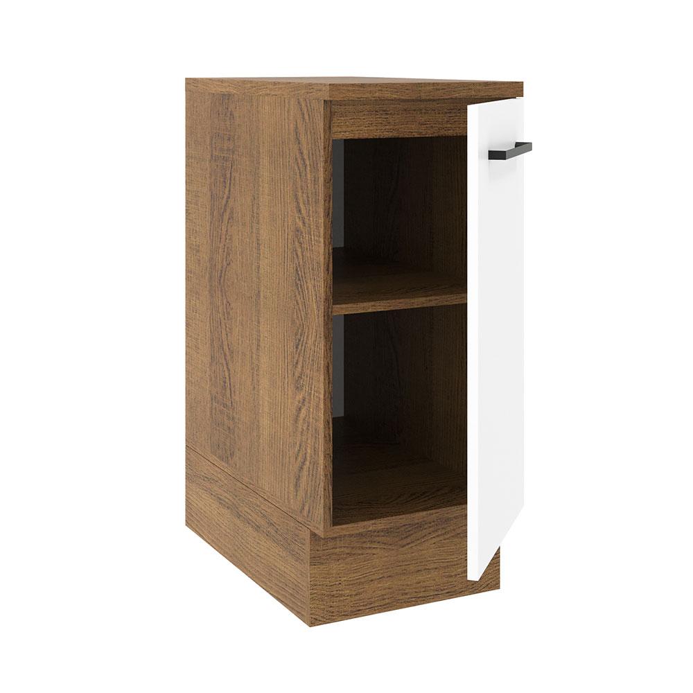 Foto 5 pulgar | Mueble de Cocina Madesa Agata 35 cm 1 Puerta Marrón