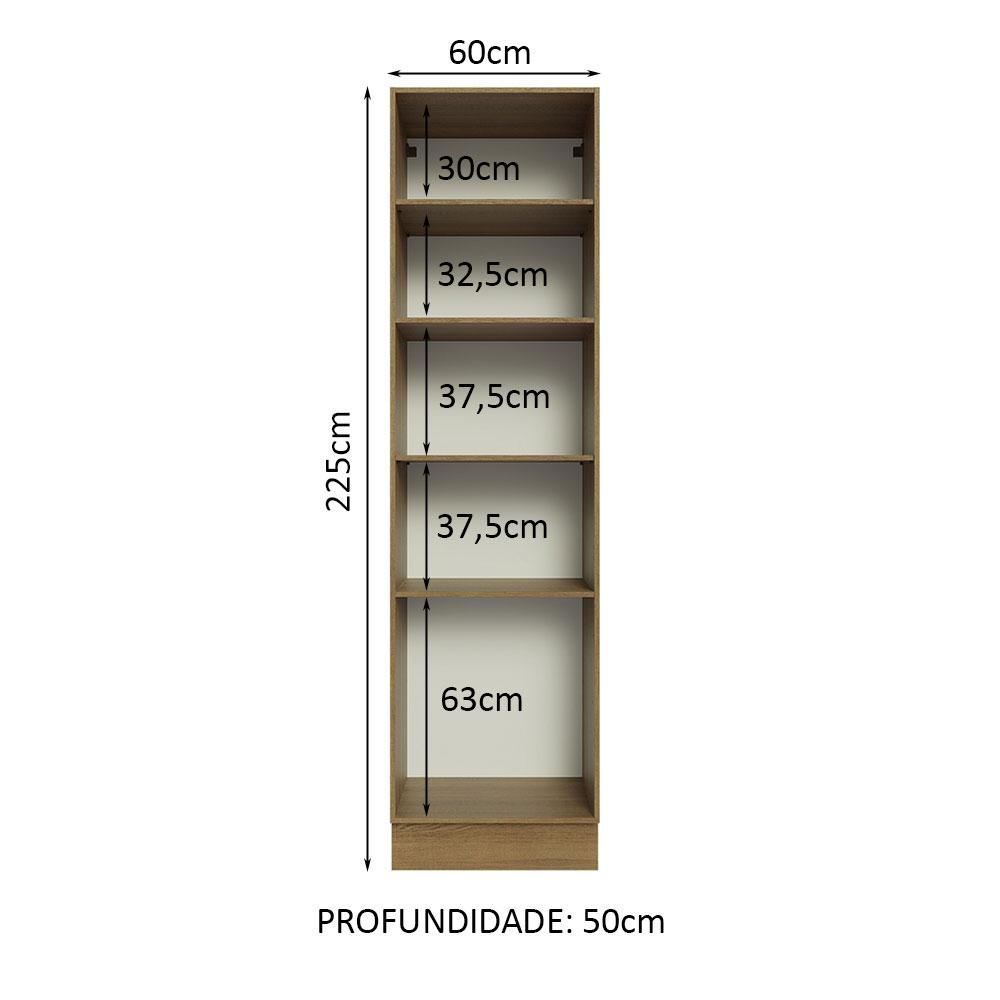 Foto 3 pulgar | Organizador para Cocina Madesa Marrón 60 cm