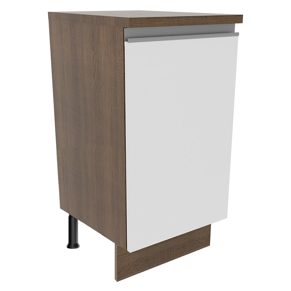 Foto 2 pulgar | Mueble de Cocina Madesa Glamy 40 cm 1 Puerta Marrón