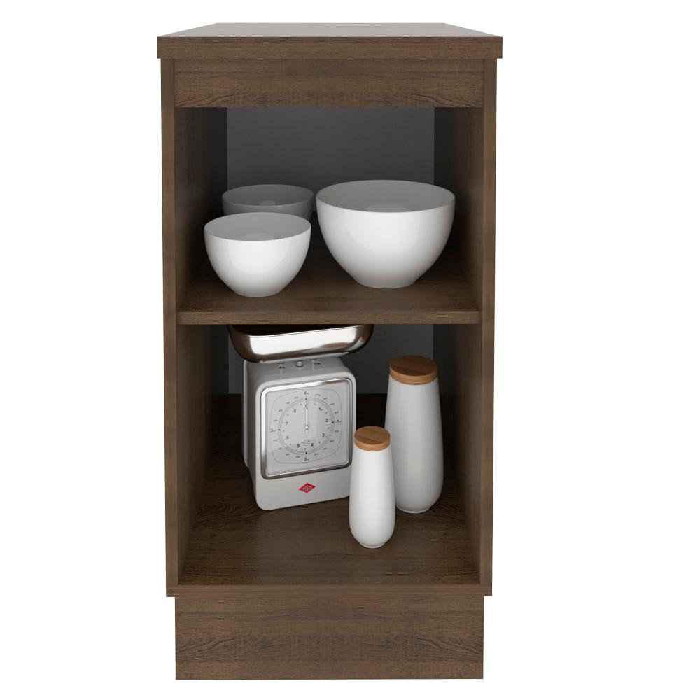 Foto 4 pulgar | Mueble de Cocina Madesa Glamy 40 cm 1 Puerta Marrón