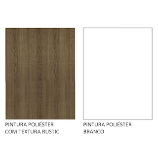 Foto 8 | Mueble de Cocina Madesa Glamy 40 cm 1 Puerta Marrón