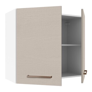 Foto 4 | Alacena 80 cm 2 Puertas Madesa Agata Blanco