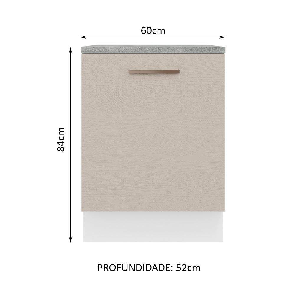 Foto 3 pulgar | Mueble para Cocina Madesa Agata Beige