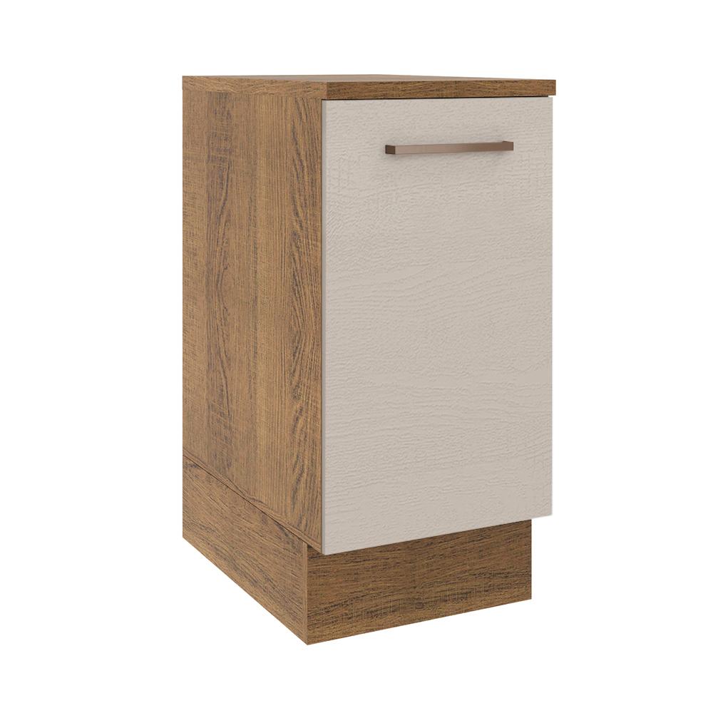 Mueble de Cocina 40 cm 1 Puerta Madesa Agata Marrón