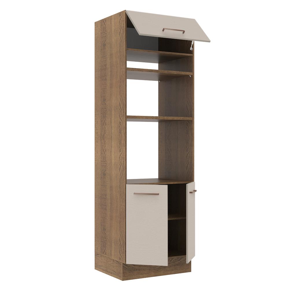 Foto 5 pulgar | Mueble de Cocina Madesa Agata Torre para Hornos 70 cm