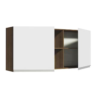 Foto 5 | Alacena Madesa Glamy Blanca 2 Puertas y 2 Nichos