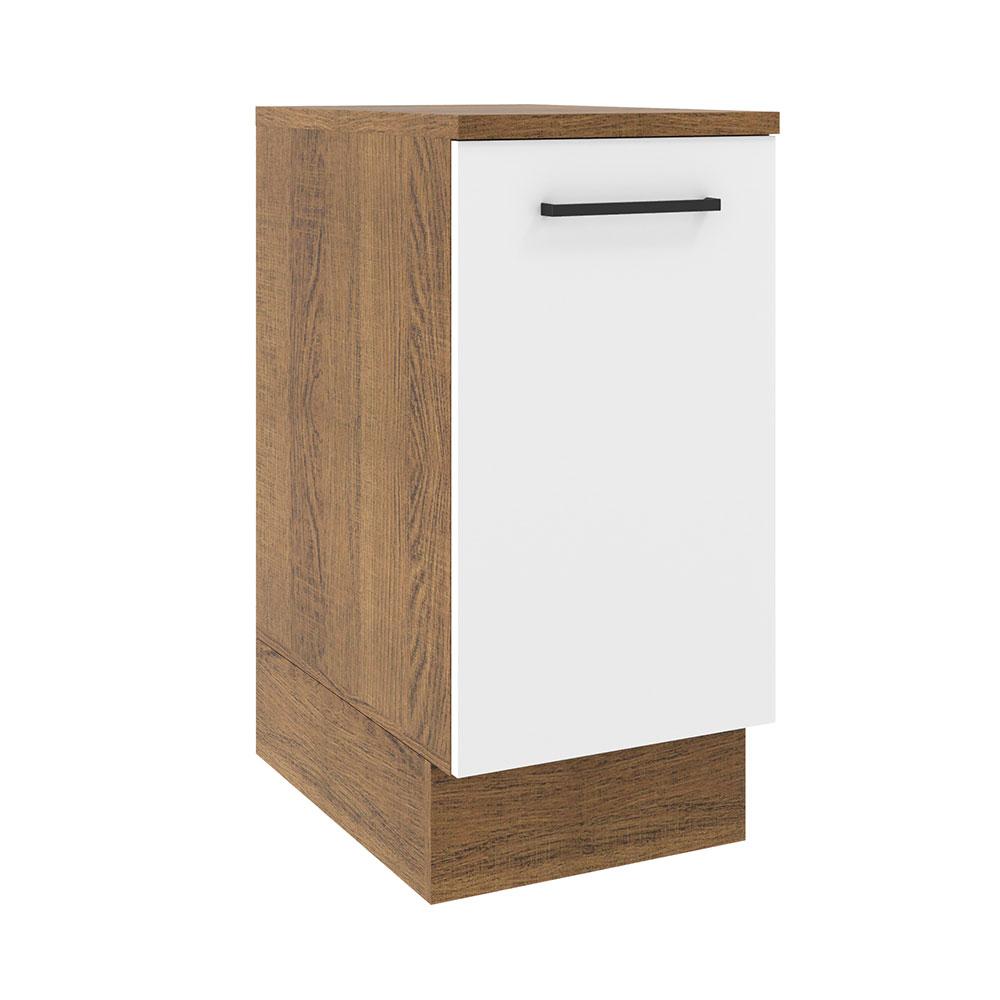 Mueble de Cocina Madesa Agata 40 cm 1 Puerta Marrón