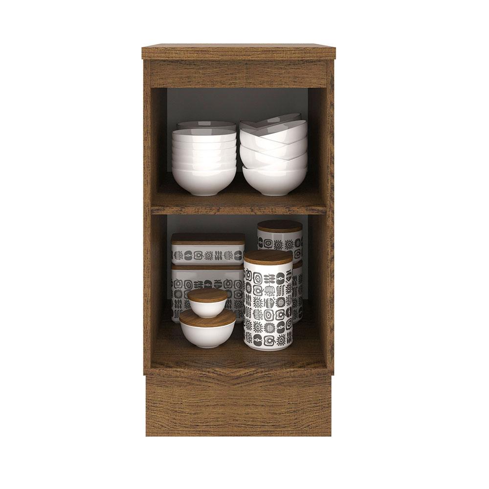 Foto 4 pulgar | Mueble de Cocina Madesa Agata 40 cm 1 Puerta Marrón