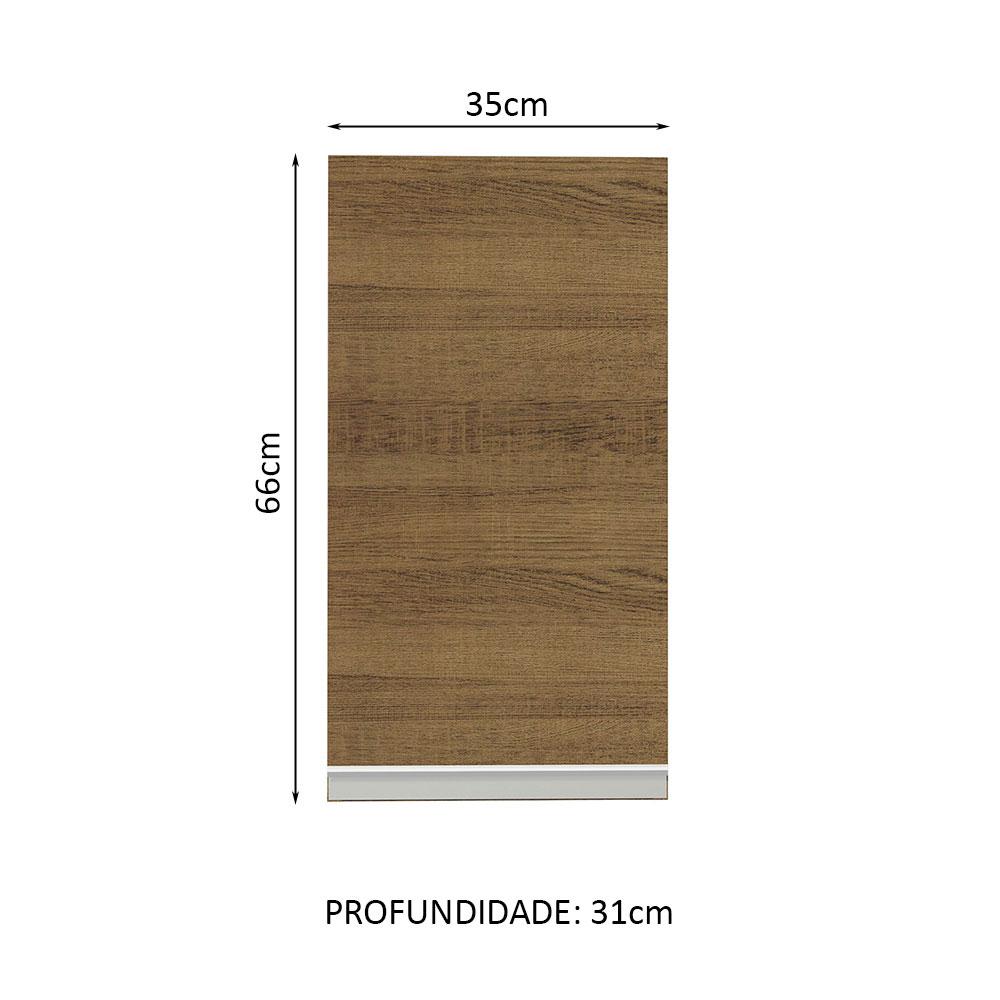 Foto 2 | Alacena Madesa Glamy Marrón 35 Cm