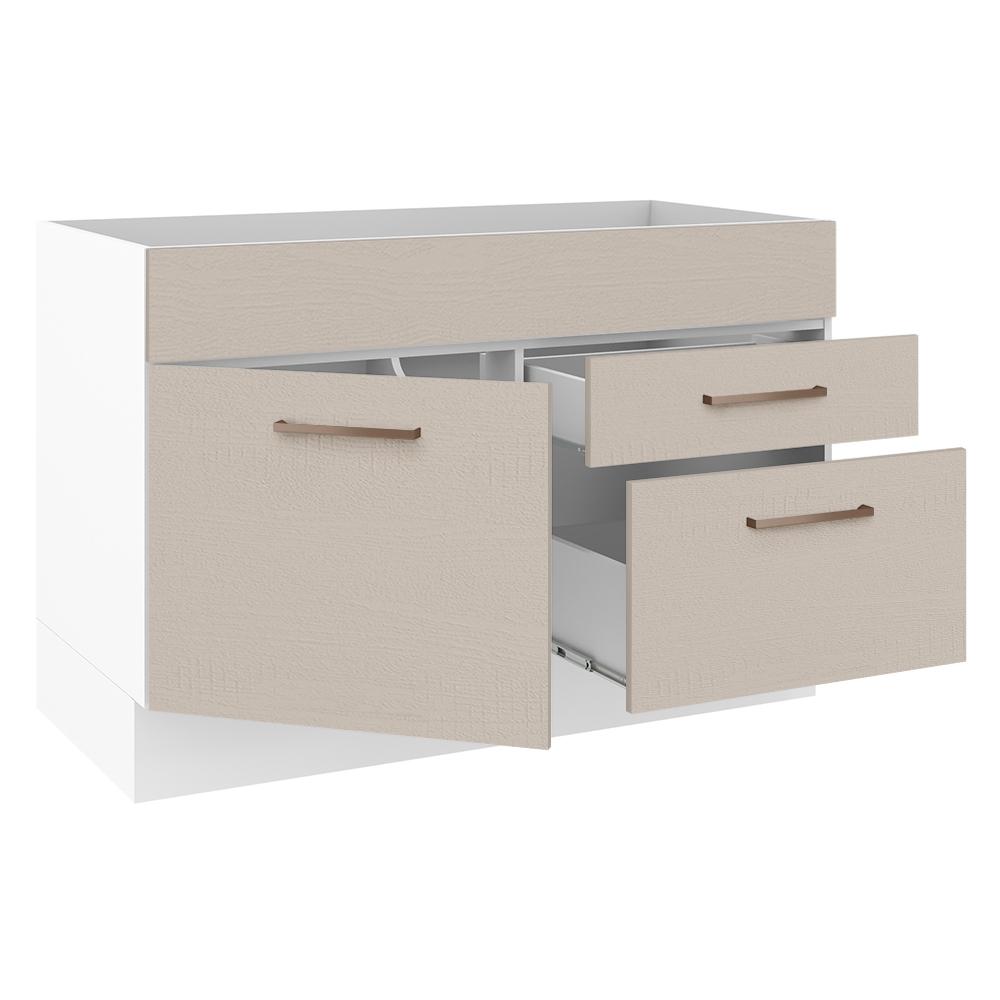 Foto 5 pulgar | Mueble para Cocina Madesa Agata Blanco