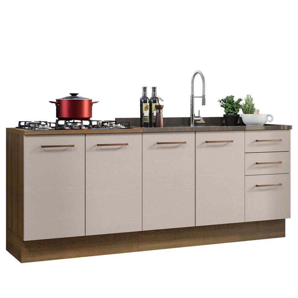 Foto 2 pulgar | Mueble para Cocina Madesa Agata Beige