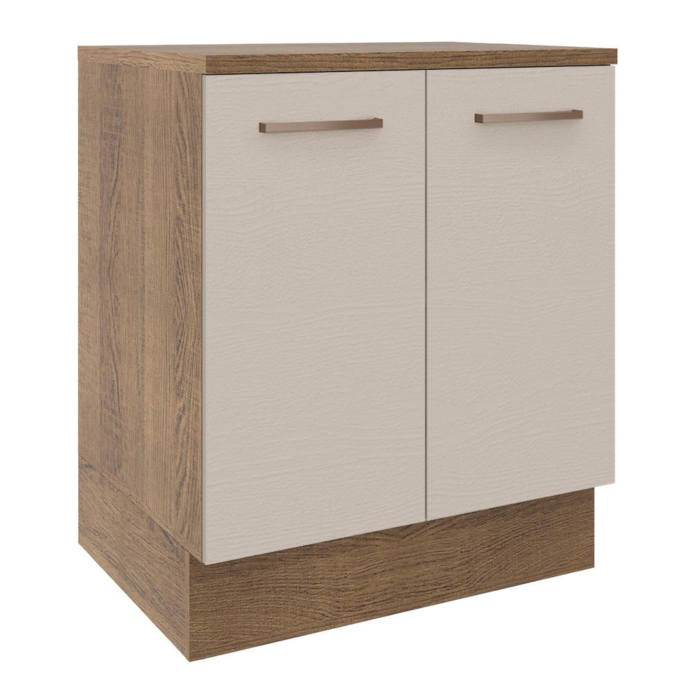 Mueble de Cocina  70 Cm 2 Puertas Marrón Agata Madesa