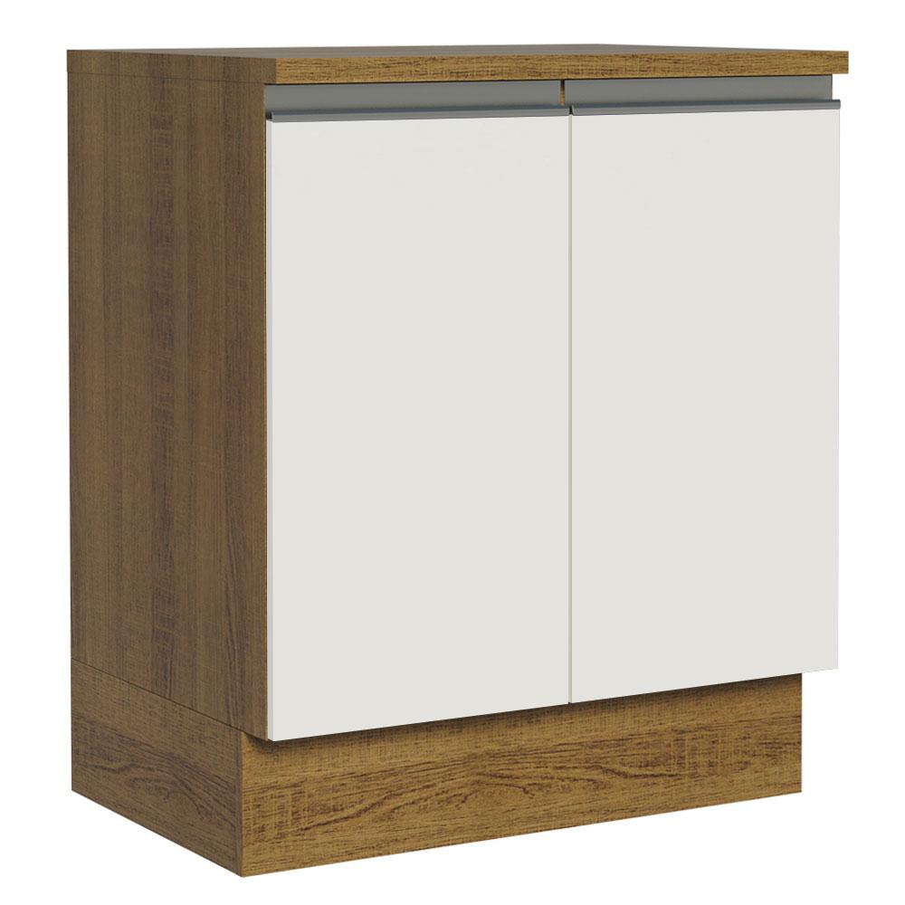 Mueble de Cocina  Madesa Glamy 70 cm 2 Puertas Marrón