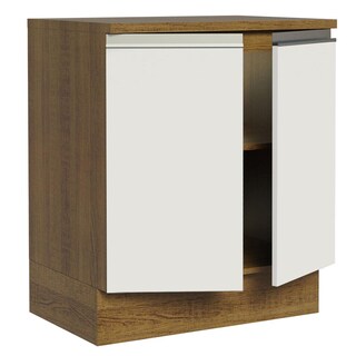 Foto 3 | Mueble de Cocina Madesa Glamy 70 cm 2 Puertas Marrón