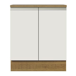 Foto 6 | Mueble de Cocina Madesa Glamy 70 cm 2 Puertas Marrón