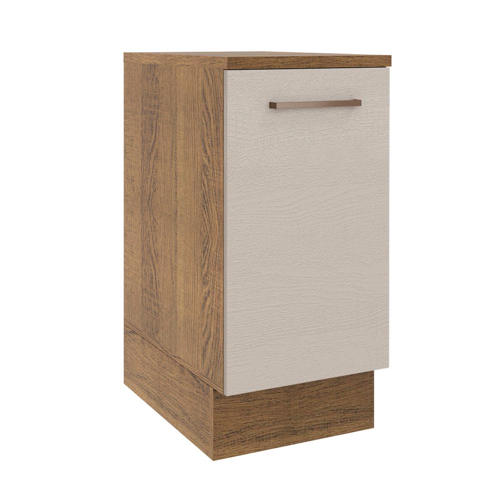 Mueble de Cocina Madesa Agata 35 cm 1 Puerta  Marrón