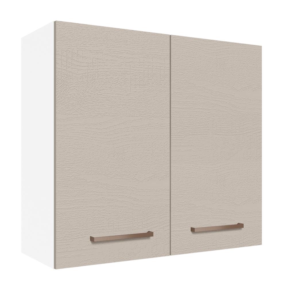 Alacena 70 cm Madesa Agata 2 Puertas Blanca