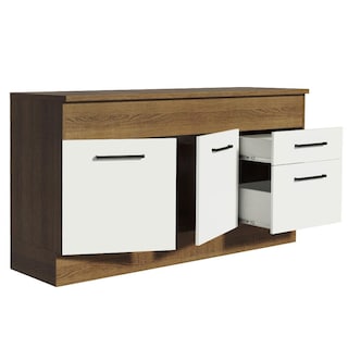 Foto 4 | Mueble de Cocina Madesa Agata 150 cm para Fregadero con Encimera
