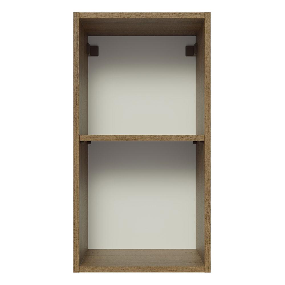 Foto 7 | Alacena Madesa Glamy 35 Cm 1 Puerta Marrón/Blanco