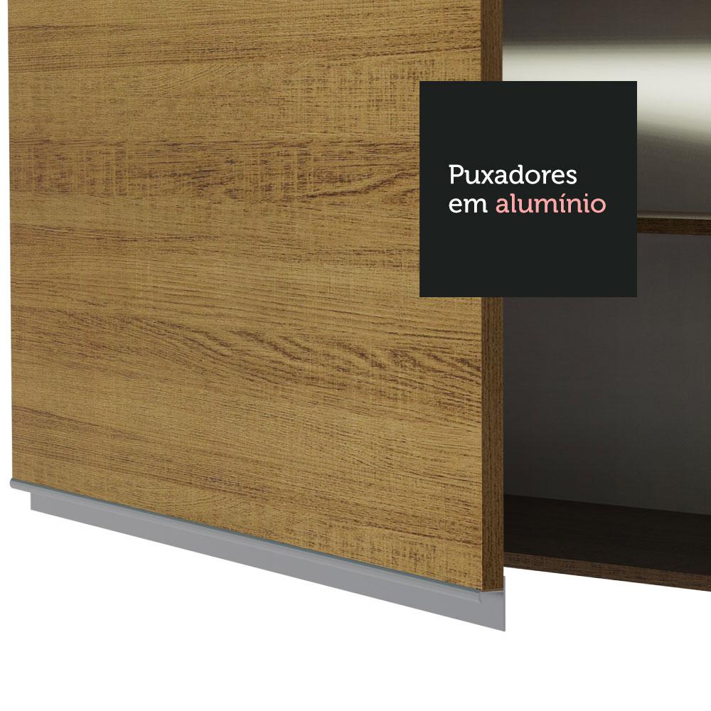 Foto 9 pulgar | Mueble de Cocina porta Refrigerador Madesa Glamy 1 Puerta Marrón