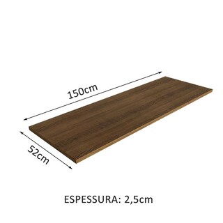 Foto 2 | Tablero Madesa para Mueble de Cocina 150 cm Marrón
