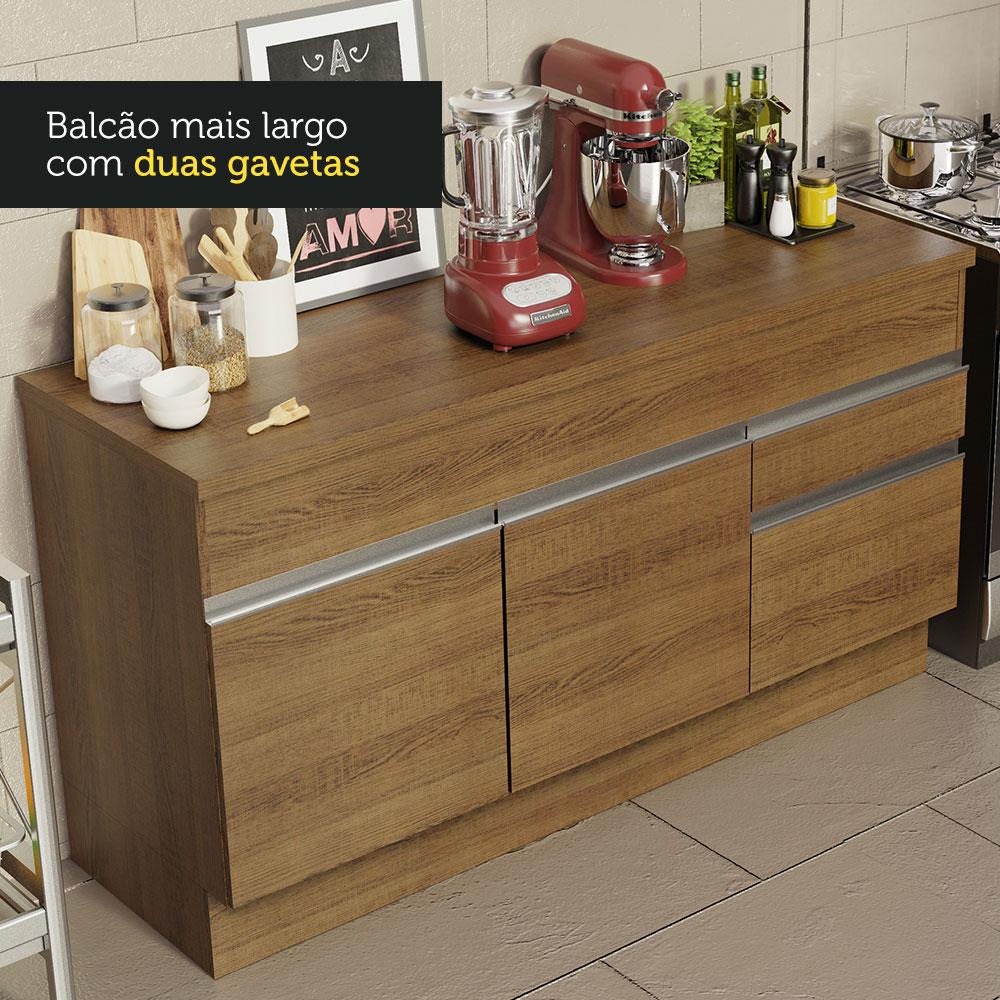 Foto 3 pulgar | Mueble para Cocina Madesa Glamy Marrón