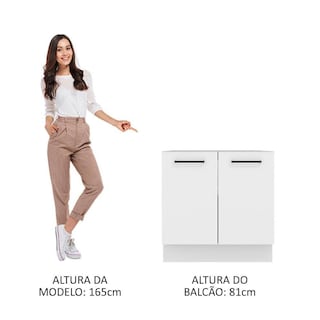 Foto 5 | Mueble De Cocina 80 X 60 Cm 2 Puertas Agata Madesa