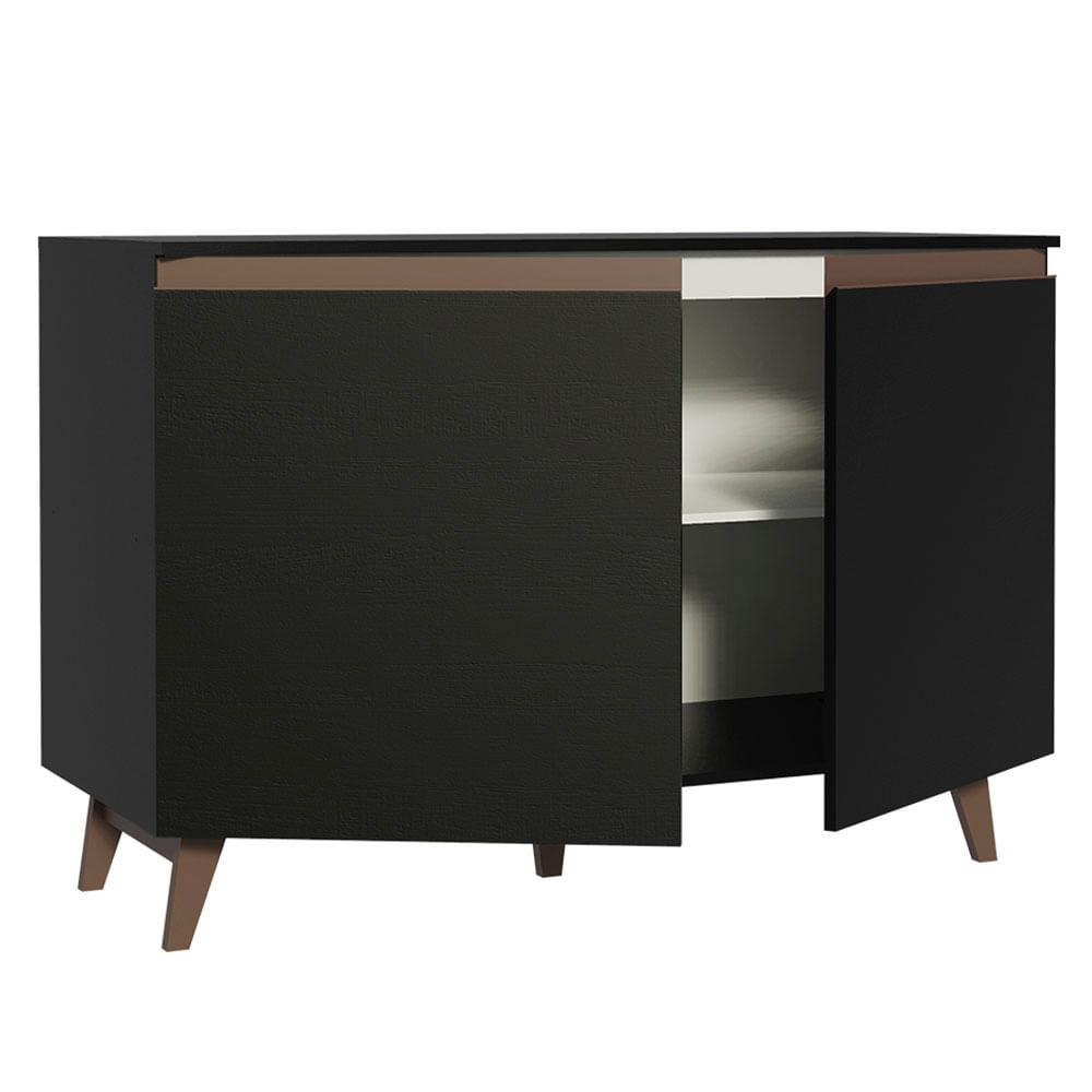 Foto 5 pulgar | Credenza Madesa Reims con Encimera de 120 cm y 2 puertas