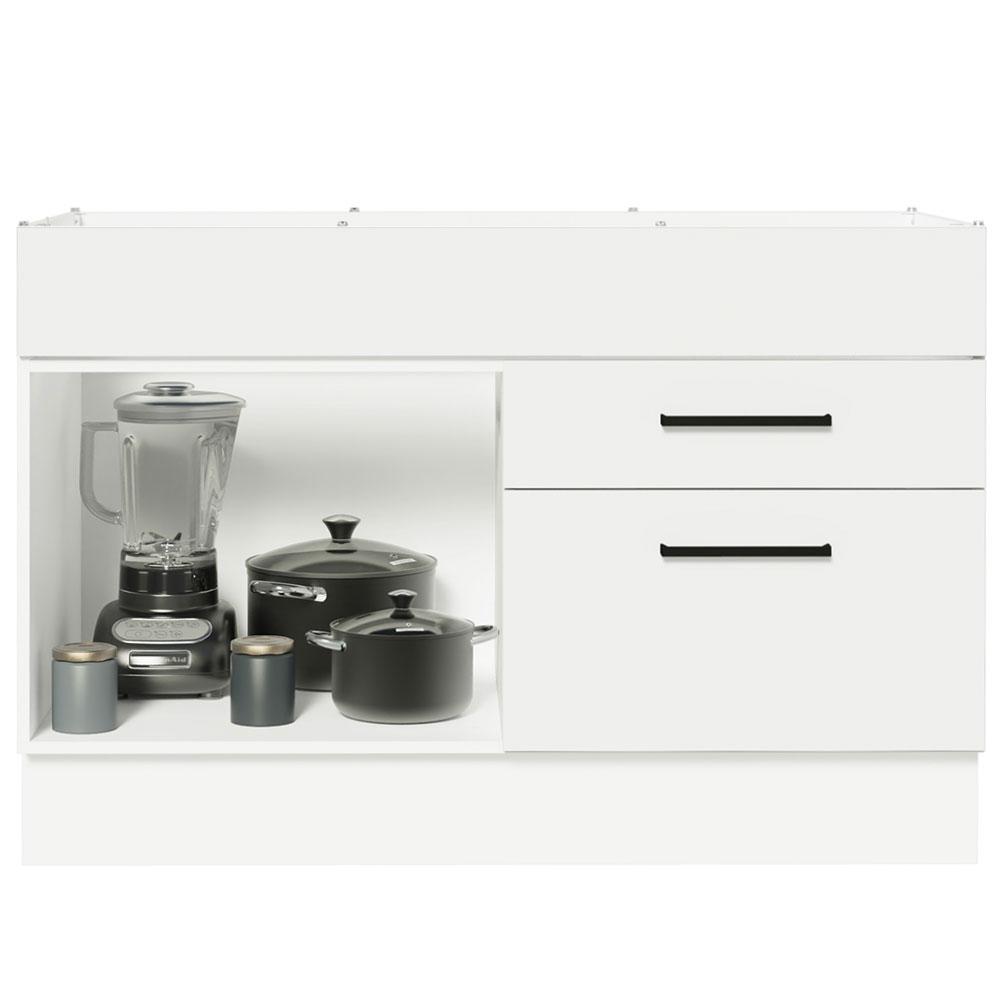 Foto 4 pulgar | Mueble de Cocina Madesa Agata - Mostrador para Fregadero 120 cm x 60 cm