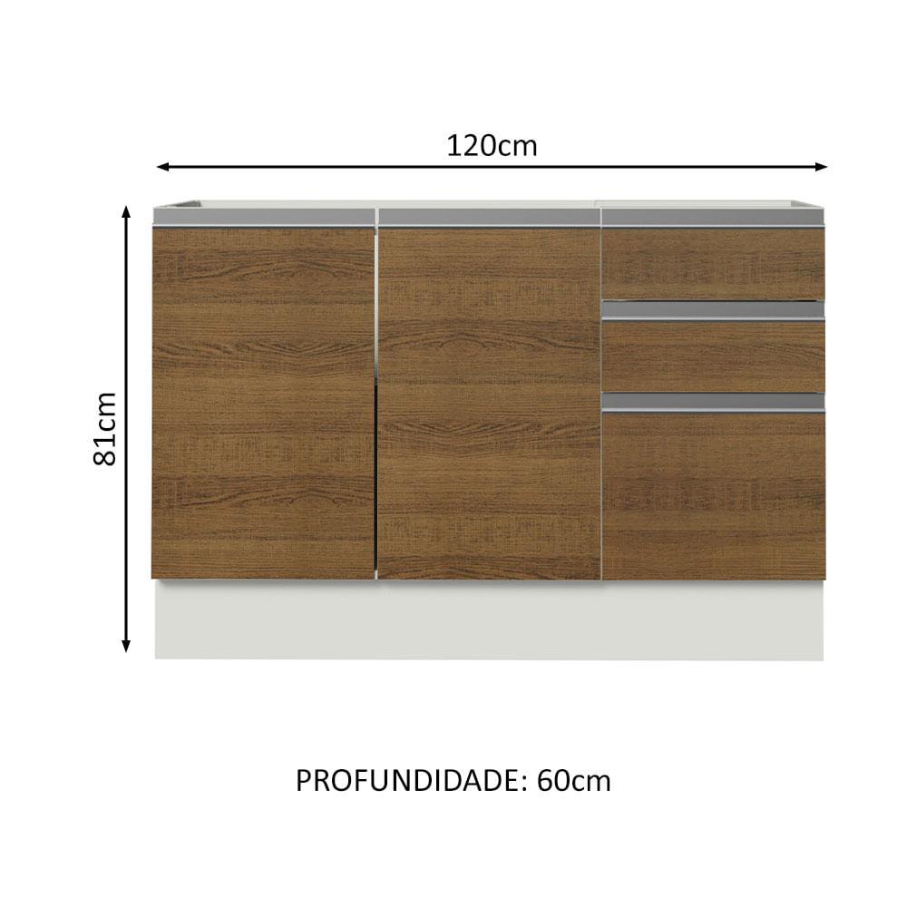 Foto 3 pulgar | Mueble para Cocina Madesa Glamy Café