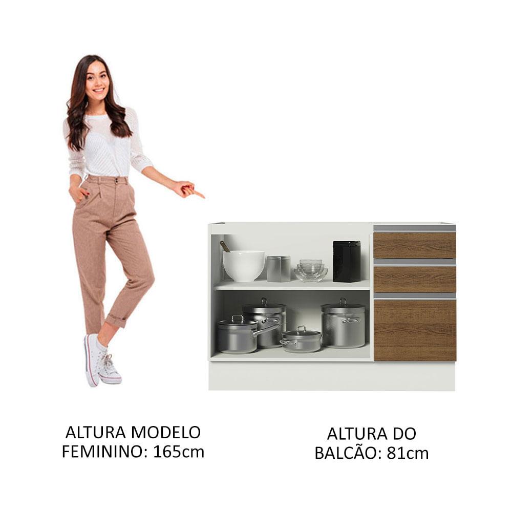 Foto 5 pulgar | Mueble para Cocina Madesa Glamy Café